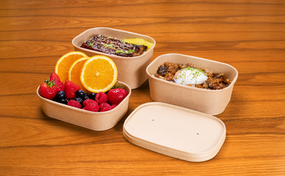 Rectangular Food Box & Lid